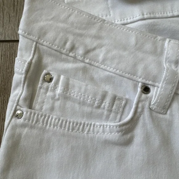 Jones New York Ankle White Skinny Jeans Size 2/26 Sculpt Shape Denim‎ Lexington - Picture 4 of 16